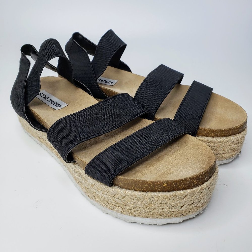 Steve Madden Cilla Strappy Espadrille Sandals 7.5